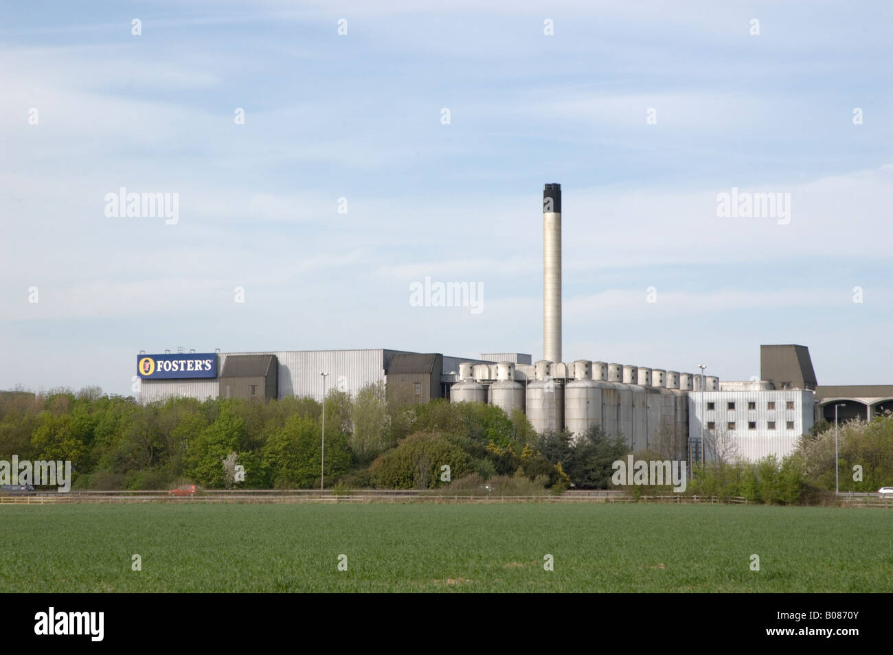 The Foster's brewery near Reading, Berkshire 1/2 Stock Photo Alamy