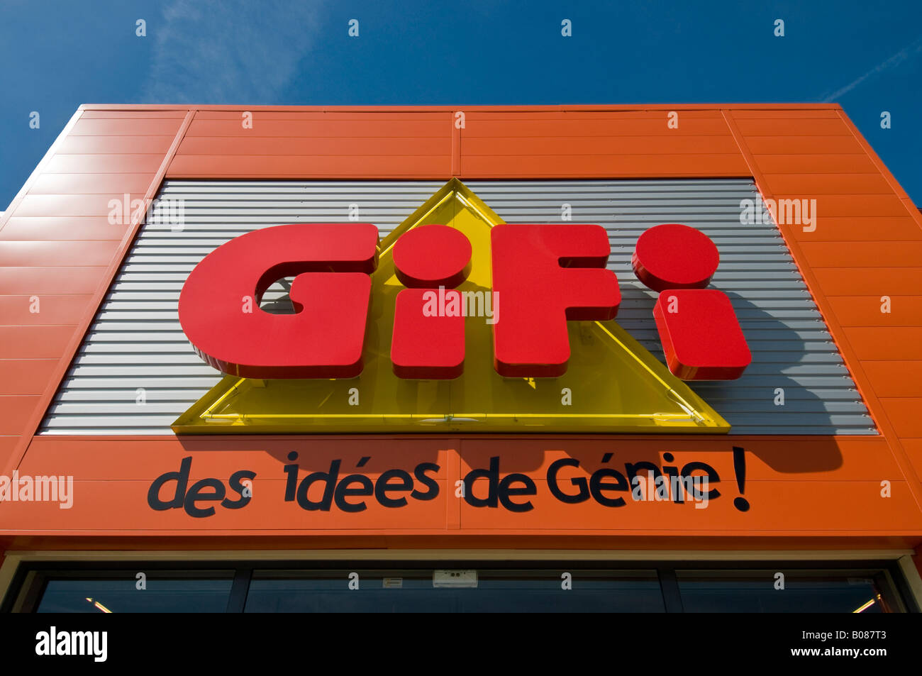 "GiFi" store sign, France Stock Photo - Alamy