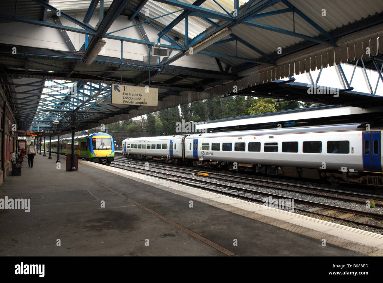 Wellington Railway Station in Shropshire England Uk Stock Photo Alamy