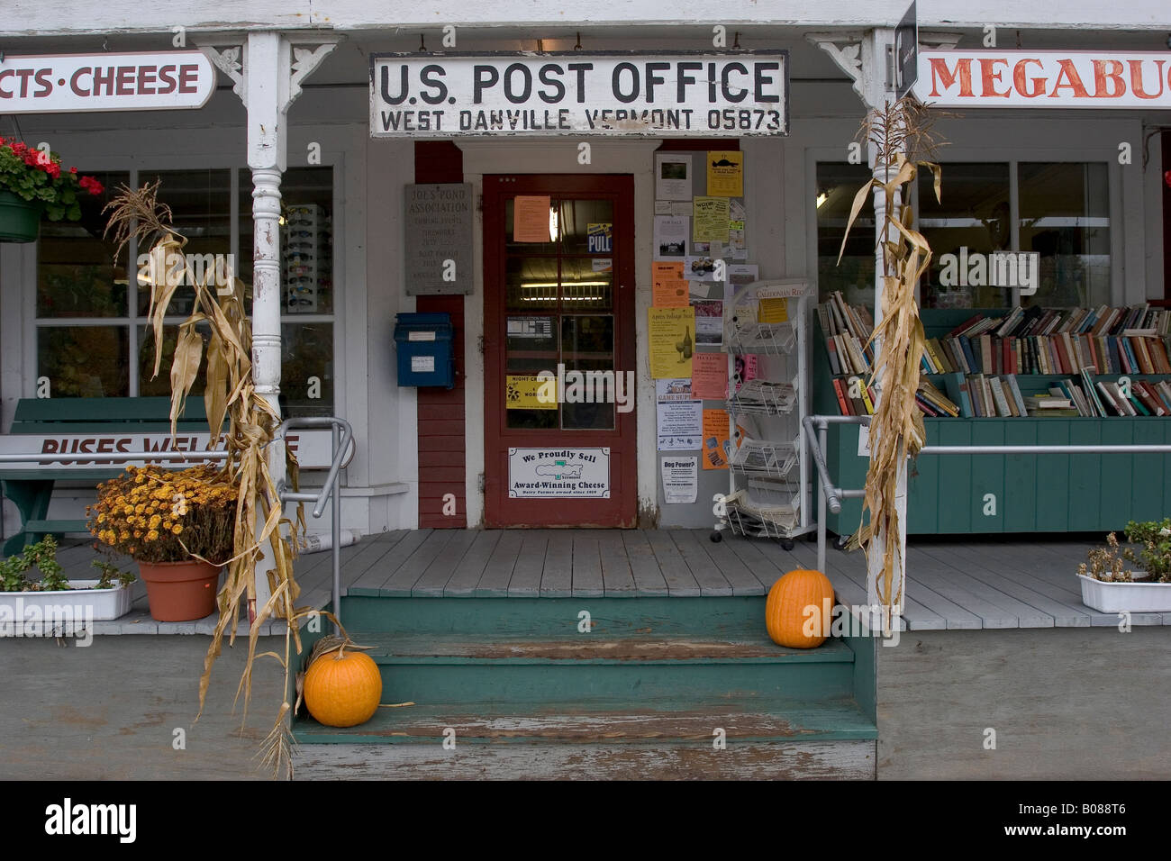 West Danville VT post office Stock Photo Alamy