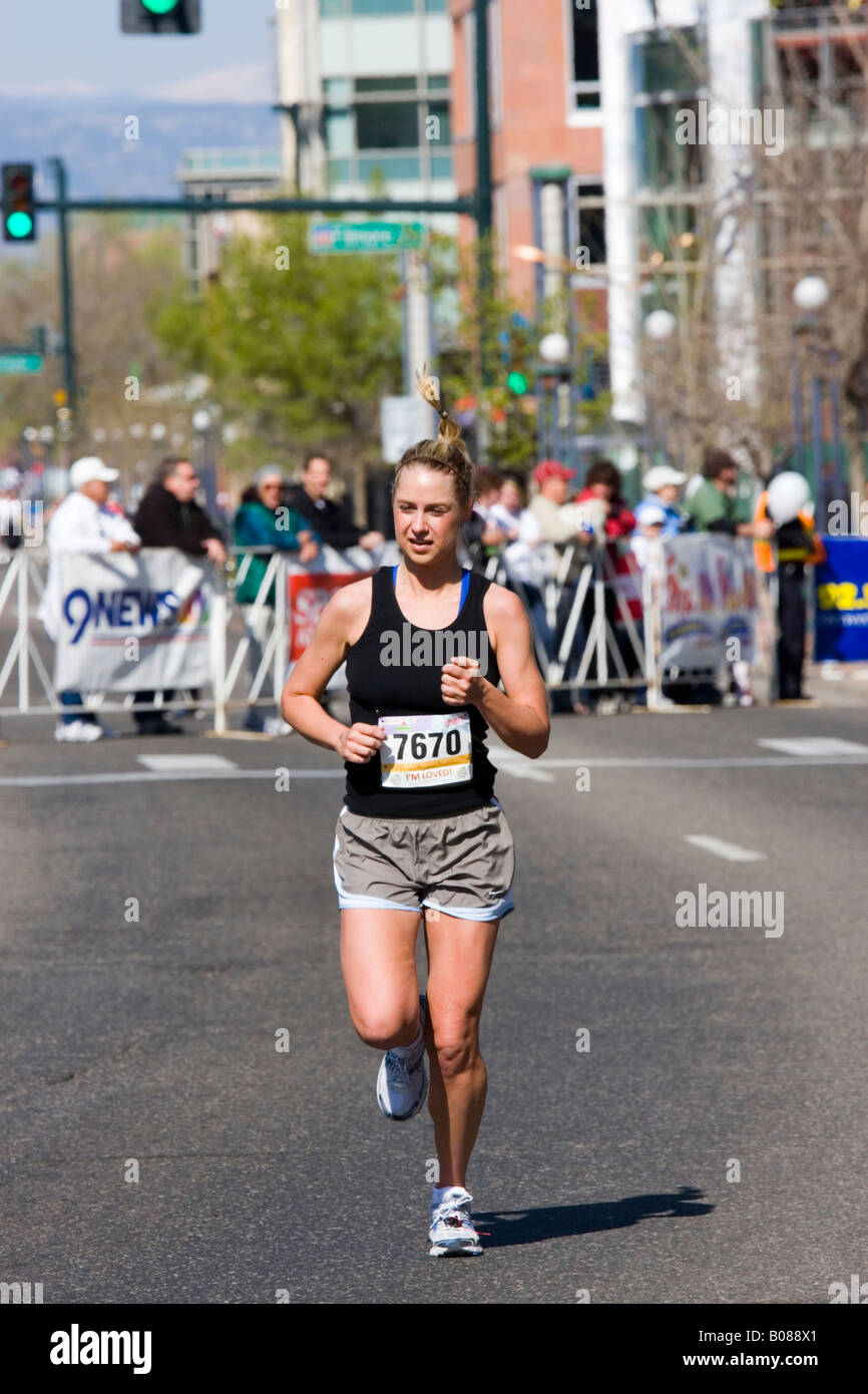 Fast Woman Stock Photo