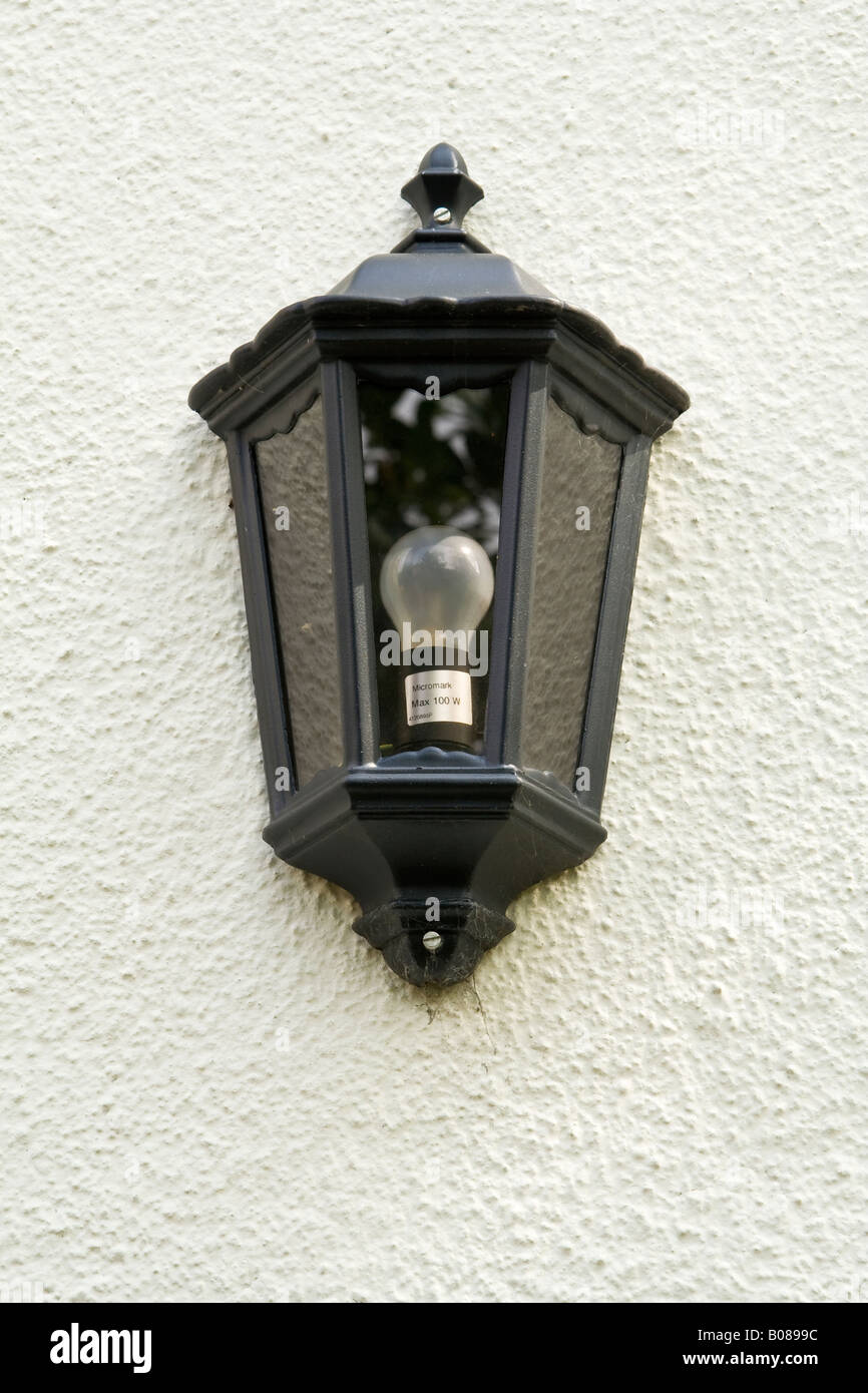 An exterior light, UK Stock Photo Alamy