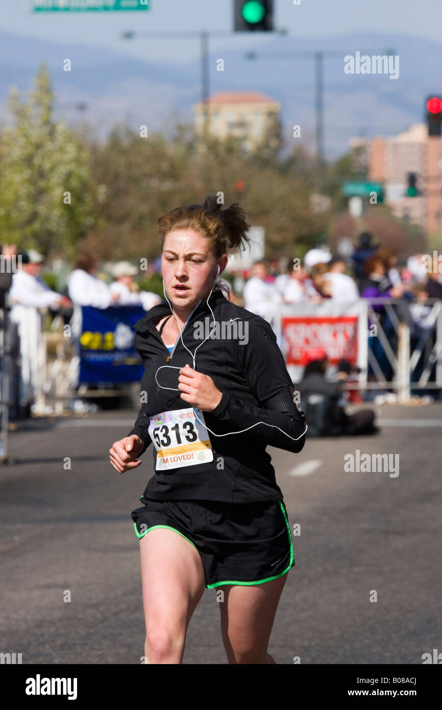 Determined Woman Stock Photo