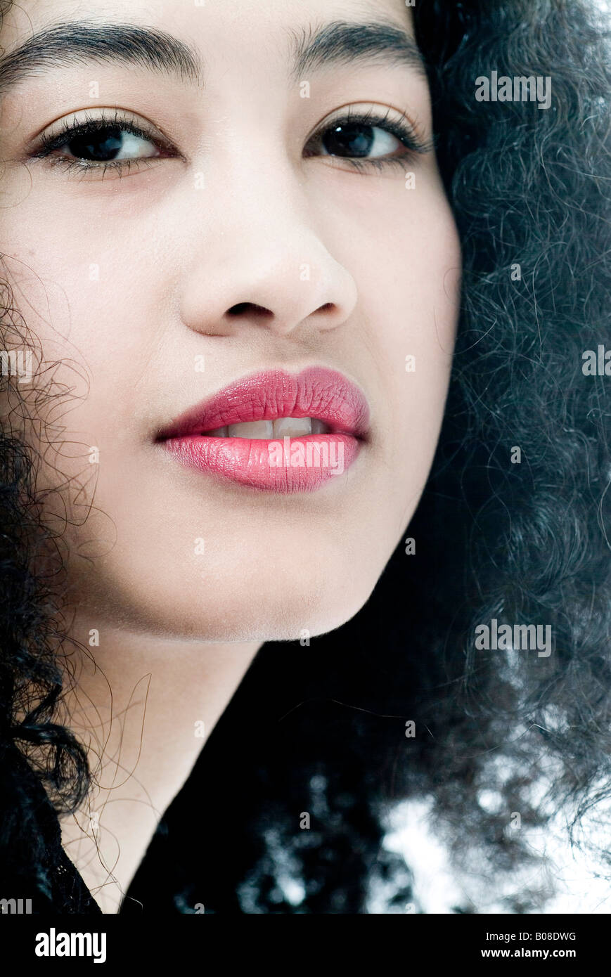 Portrait of woman Stock Photo - Alamy