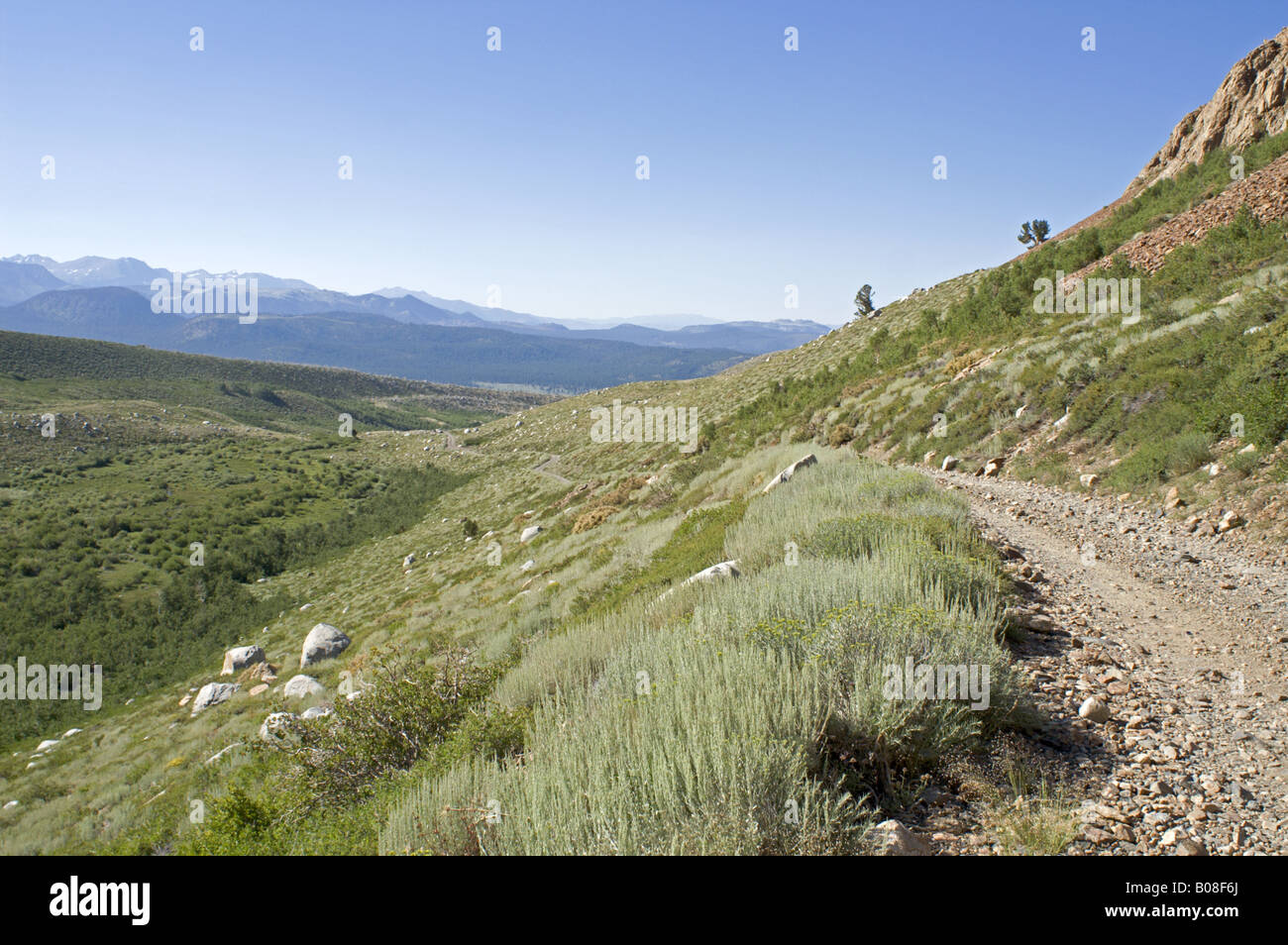 Eastern Sierra Nevada Jeep Trail Stock Photo - Alamy