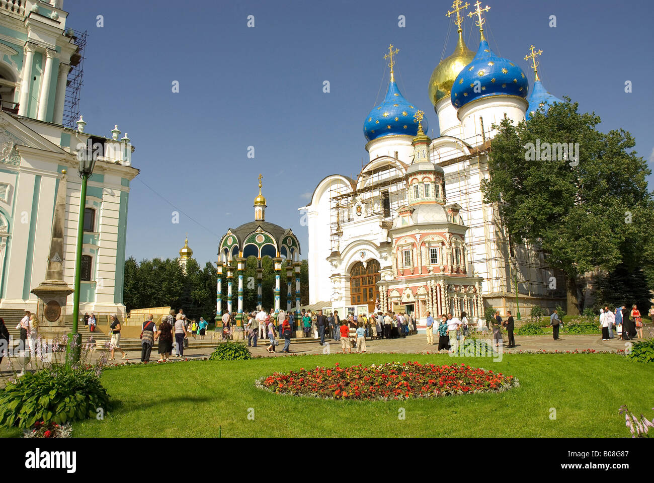 Posad Russia. Sergiev Posad. Trinity Monastery Stock Photo - Alamy
