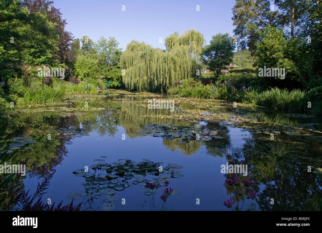Garden at Giverny in Normandy France Stock Photo Alamy