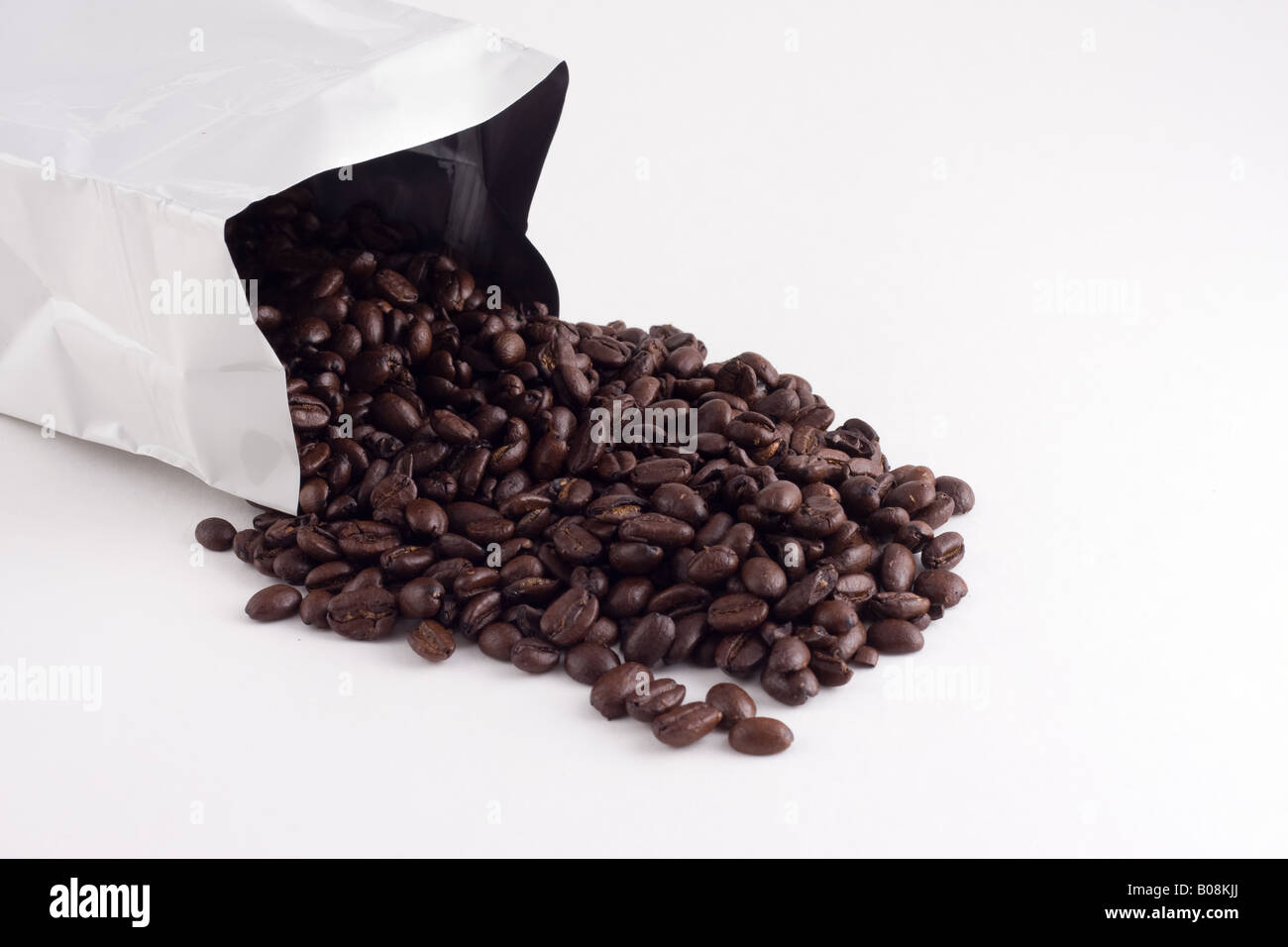 Bag of Coffee beans Stock Photo - Alamy