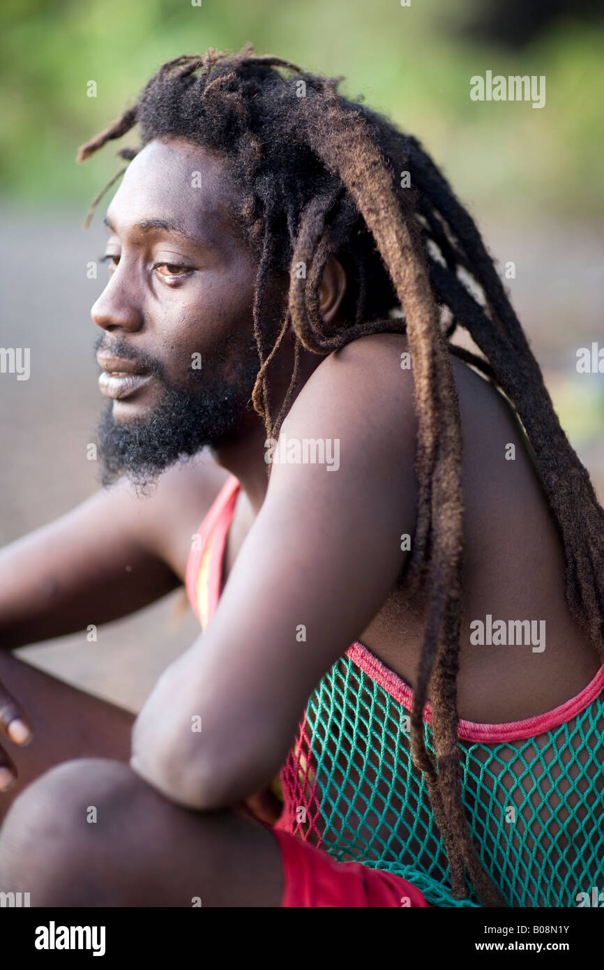 Rasta, St Lucia West Indies. Caribbean Stock Photo - Alamy