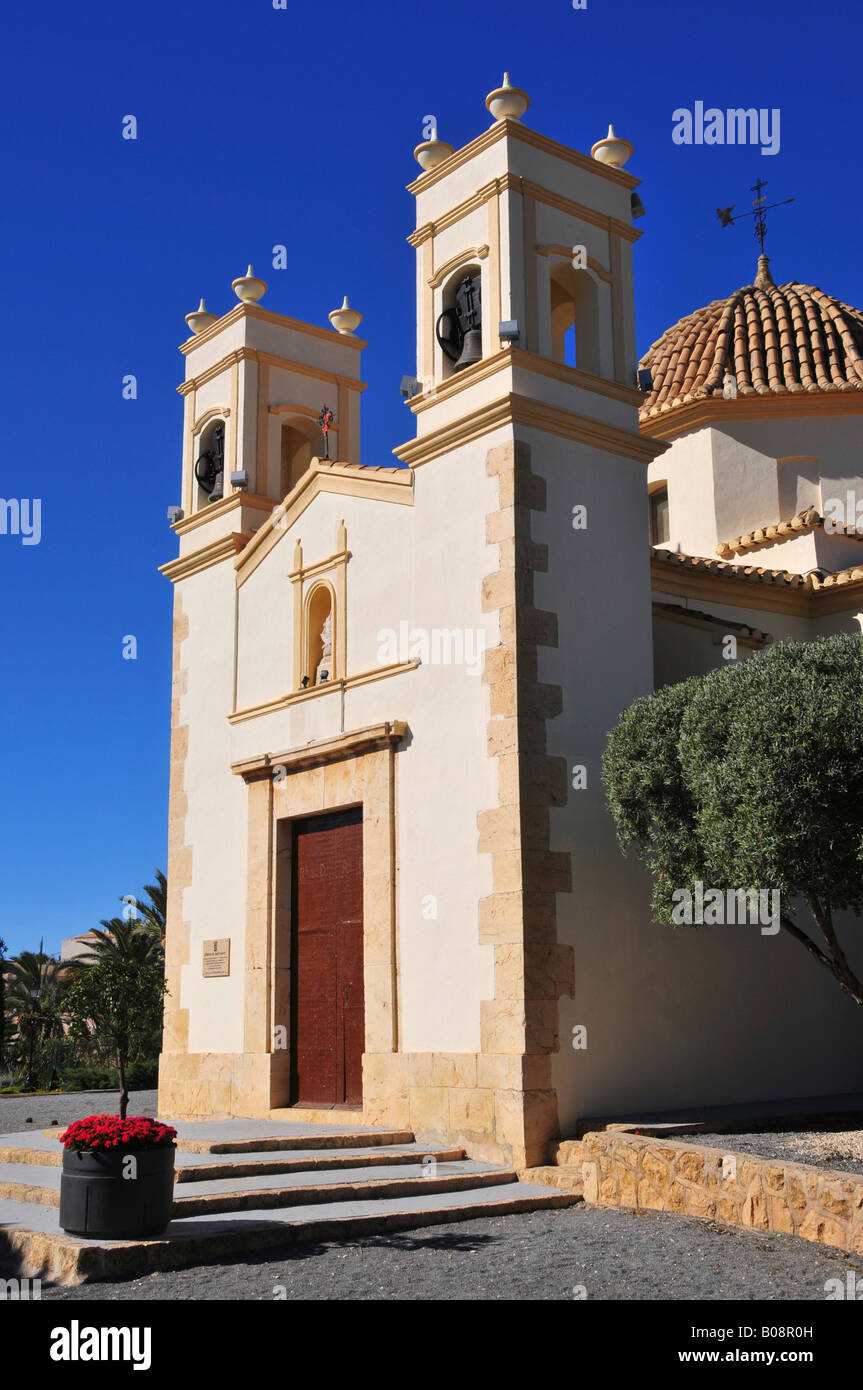Ermita de Sant Rafael Church, La Nucia, Costa Blanca, Spain Stock Photo