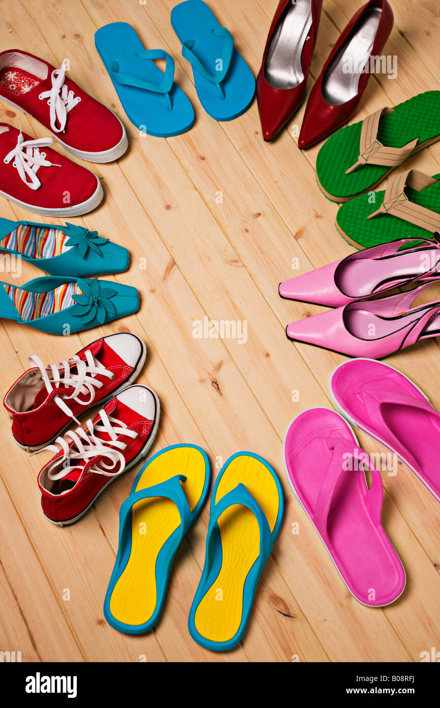 Assorted shoes hi-res stock photography and images - Alamy