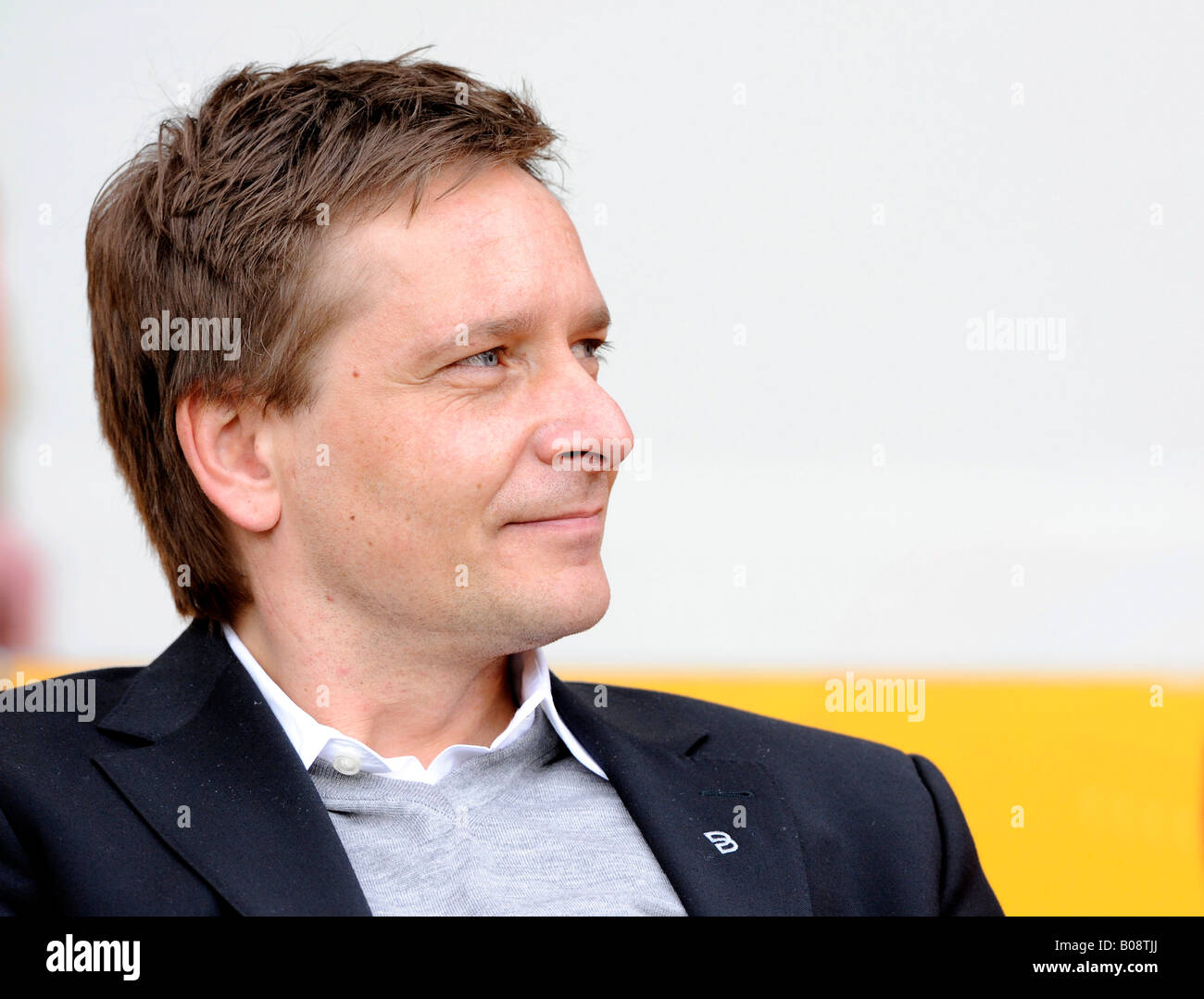 Horst HELDT, team manager of the VfB Stuttgart football club Stock Photo
