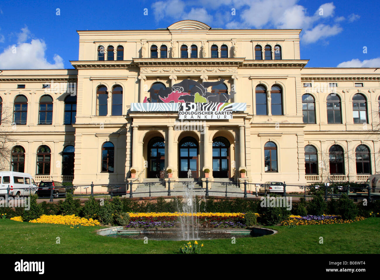 Sign Celebrating The 150 Year Anniversary Of The Zoological