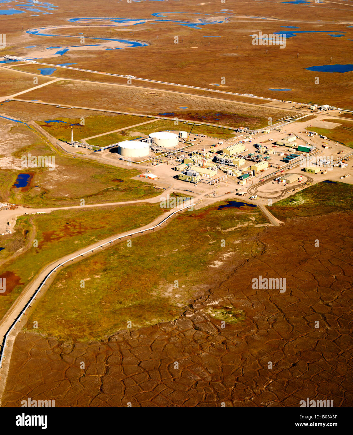 Pump station No. 1, the start of the 800 mile long Trans Alaska oil