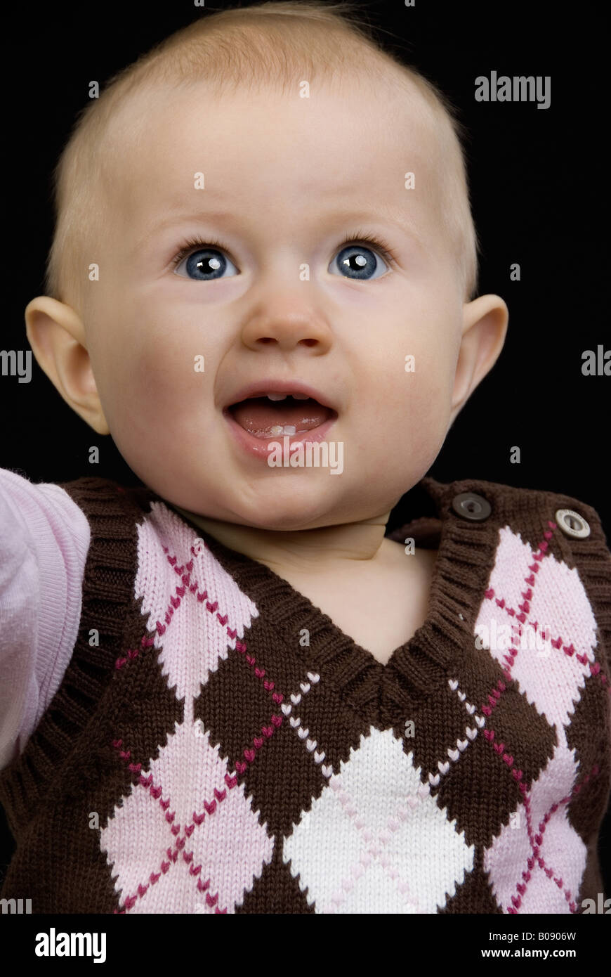portrait of a cute baby Stock Photo - Alamy