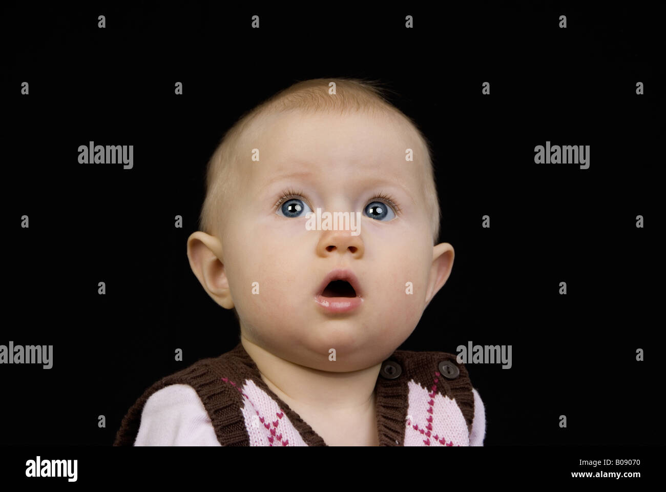 portrait of a cute baby Stock Photo - Alamy