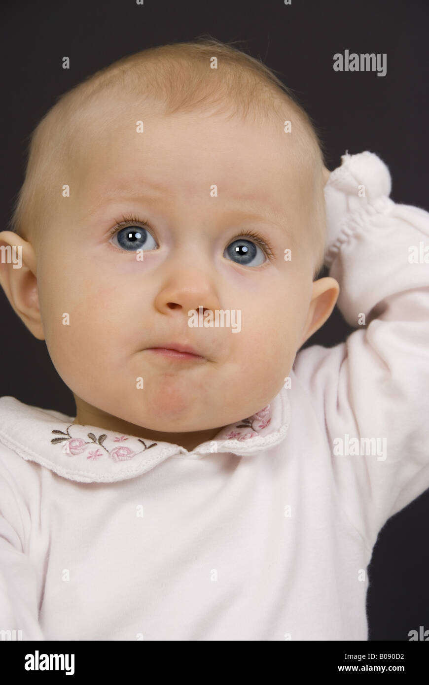portrait of a cute baby Stock Photo - Alamy