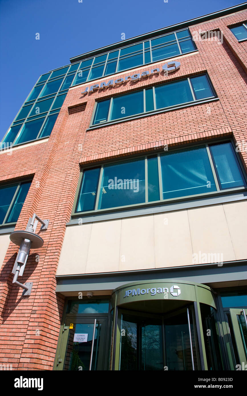 detail of JP Investment Bank building Stock Photo Alamy