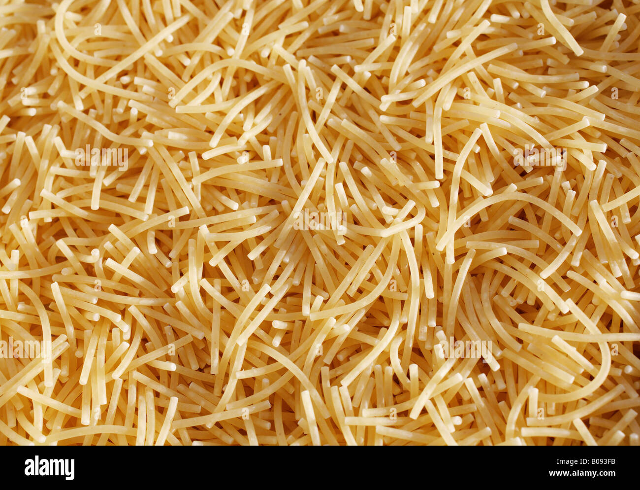 Soup noodles Stock Photo