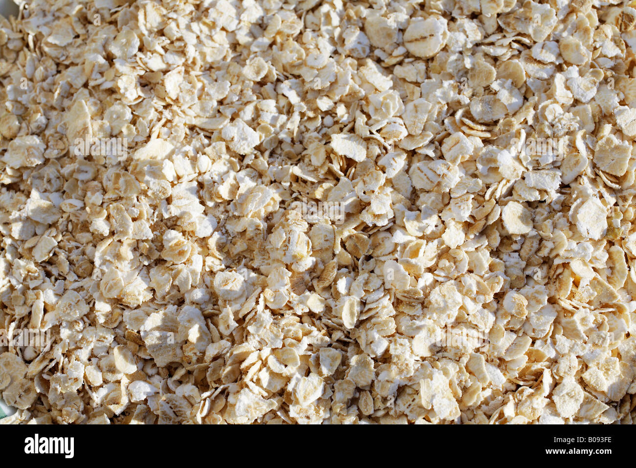 Oat flakes, rolled oats Stock Photo