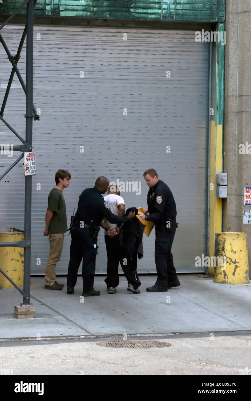 Criminal arrest police hi-res stock photography and images - Alamy