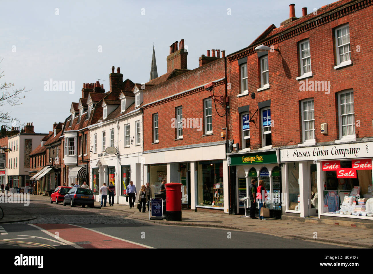 Chichester town centre west sussex england uk gb Stock Photo