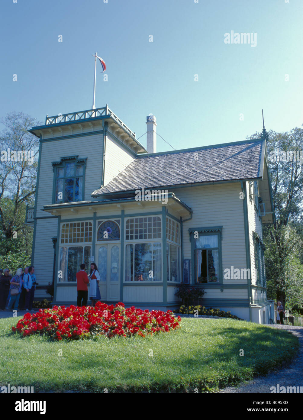 'Troldhaugen', Edvard Grieg's House, Bergen, Hordaland, Norway. Stock Photo