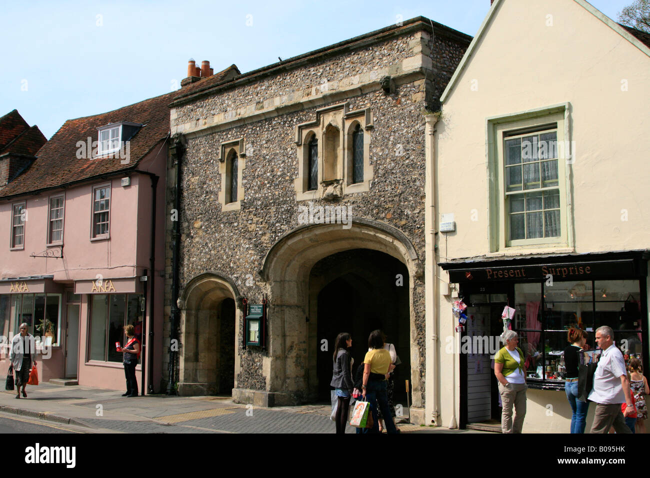 Chichester town centre west sussex england uk gb Stock Photo Alamy