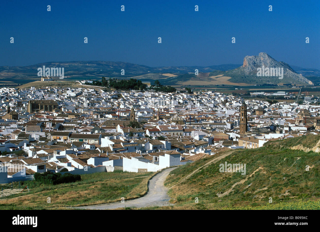 Town of Antequera, Málaga Province, Andalusia, Spain Stock Photo
