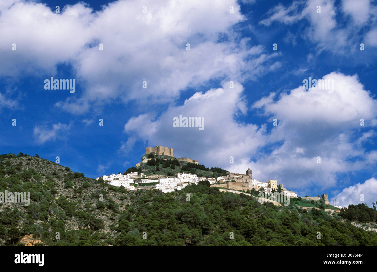 Segura de la Sierra, Sierra de Segura, Jaen, Andalusia, Spain Stock