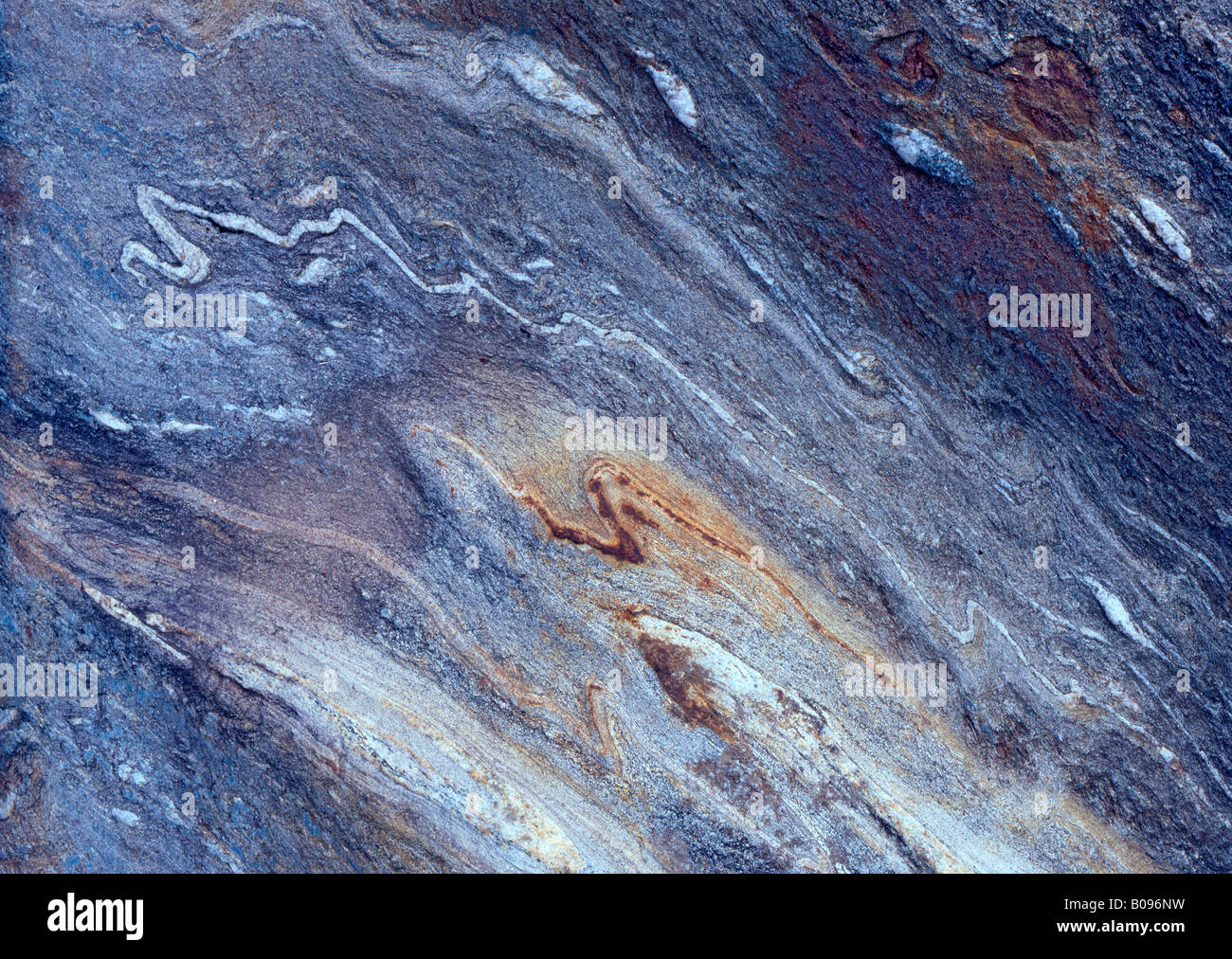 Textured rock surface, Tirol, Austria Stock Photo