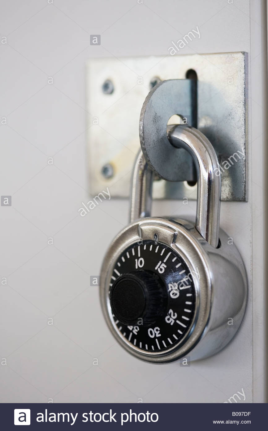 locker with combination lock