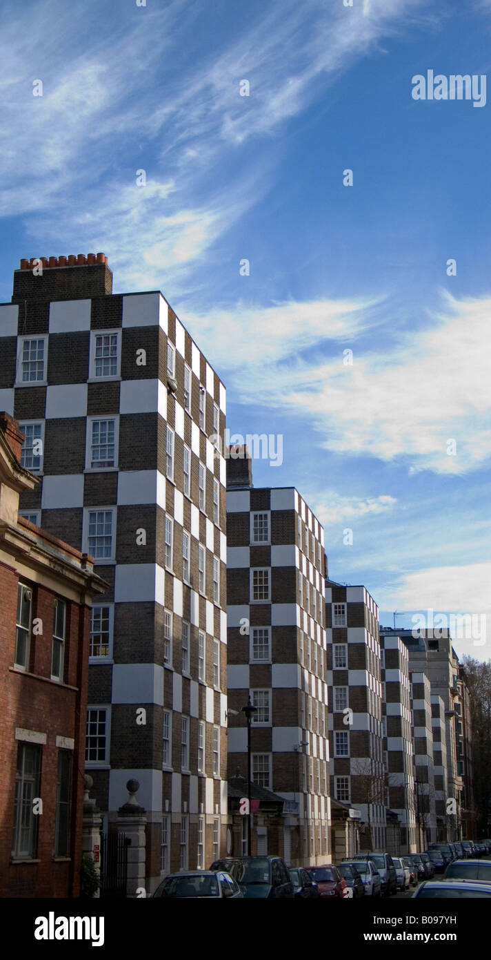 Former council flats Westminster London SW1 Stock Photo Alamy