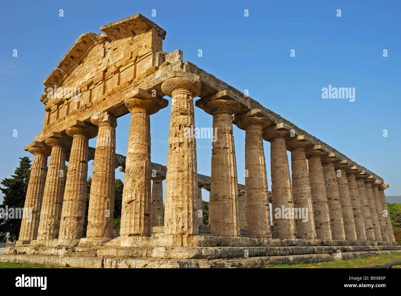 Ruins of GrecoRoman architecture, Paestum, Province of Salerno