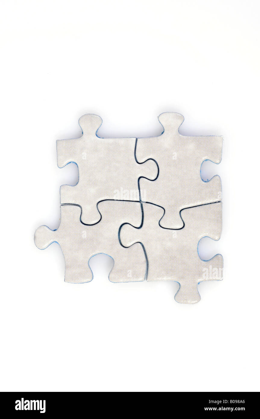 Puzzle pieces Stock Photo