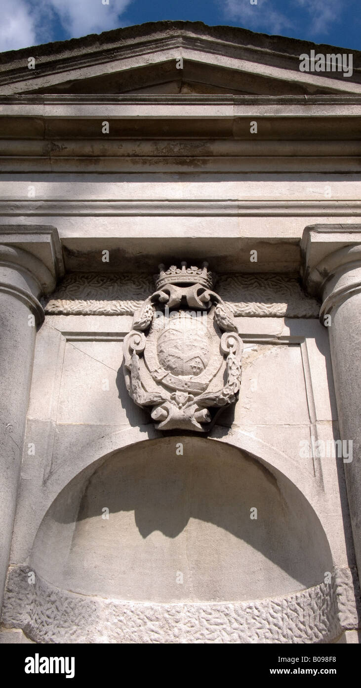 Arch at Holland House, Holland Park, London, England, UK Stock Photo ...