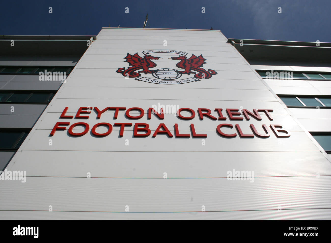 Leyton Orient Football Club Stock Photo Alamy