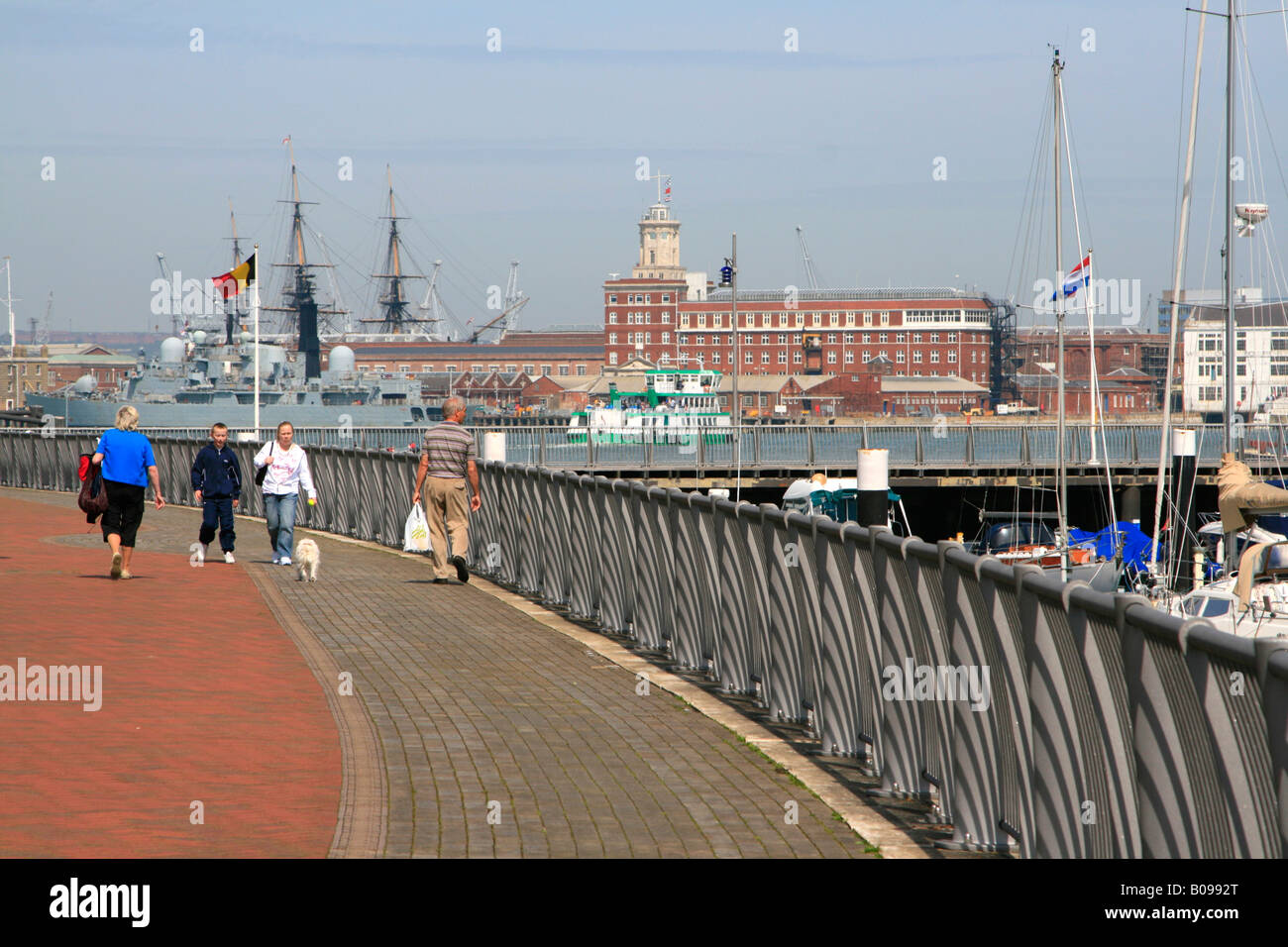 Gosport town centre hampshire england hi-res stock photography and ...