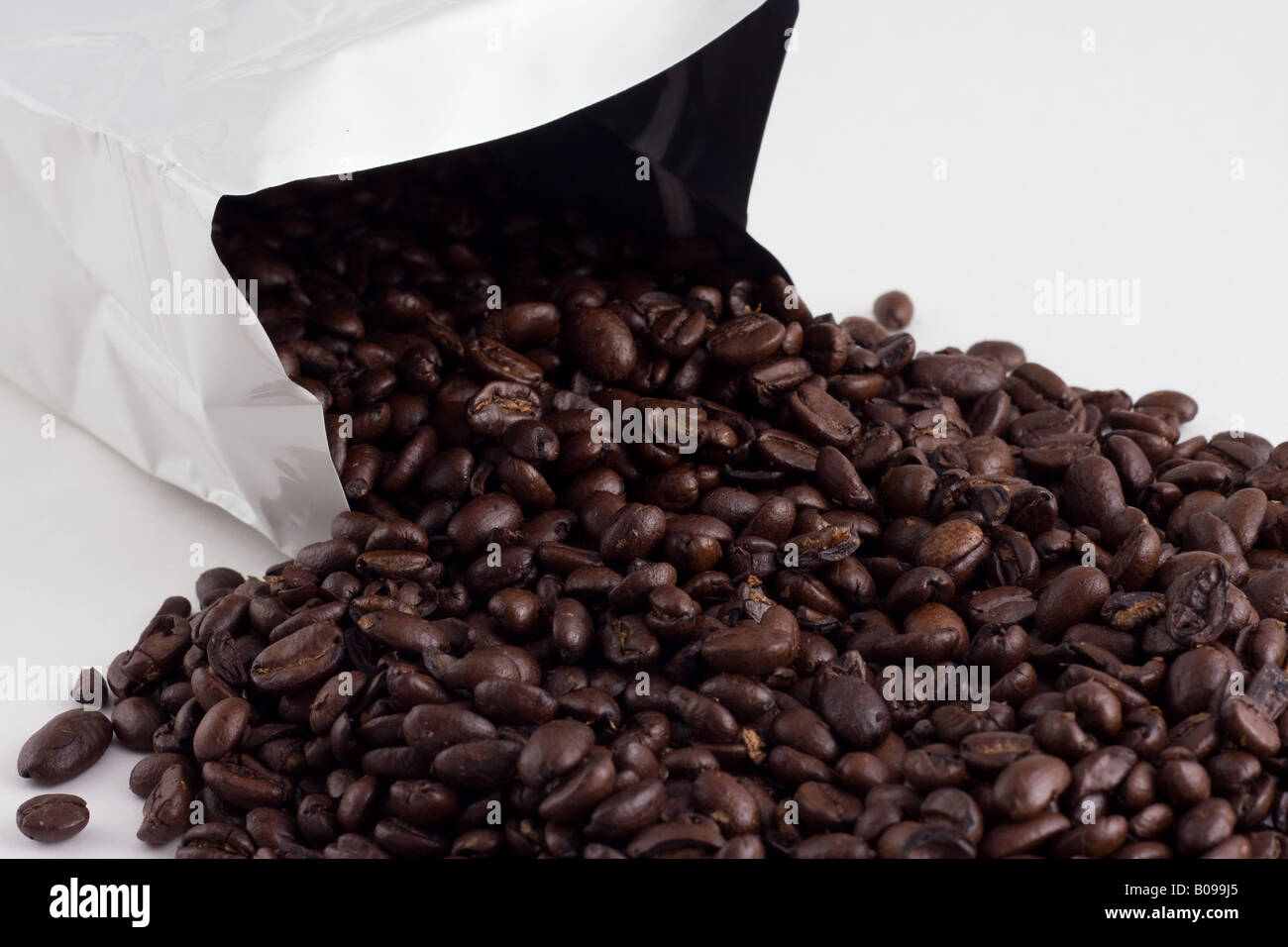 Bag of Coffee beans Stock Photo Alamy