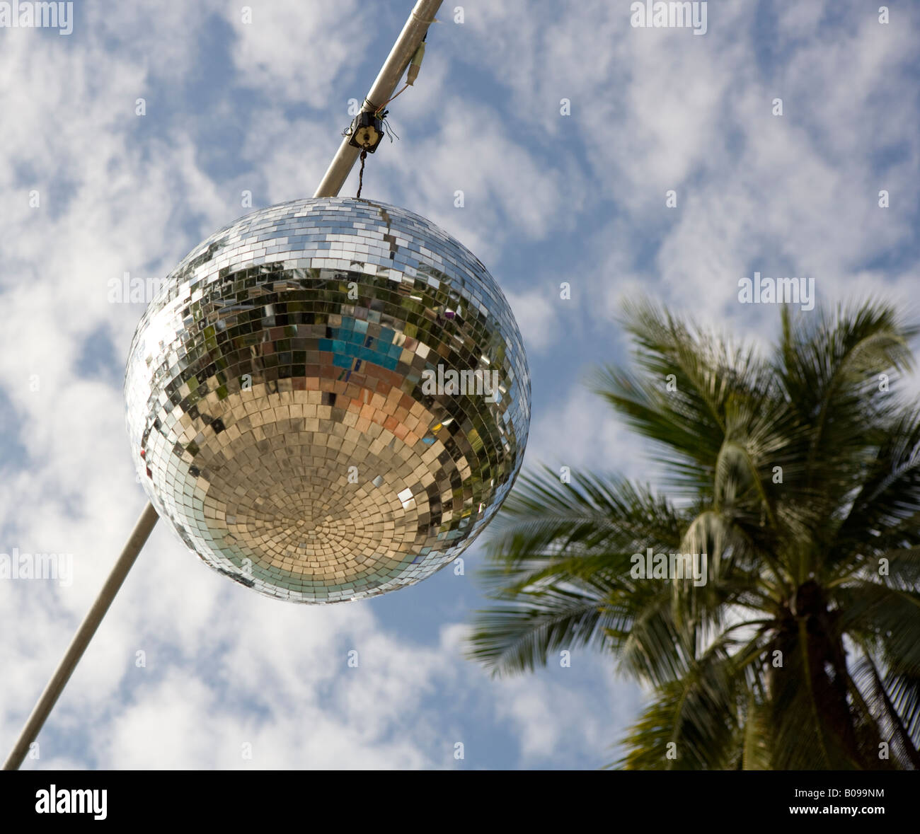 disco ball beach ball