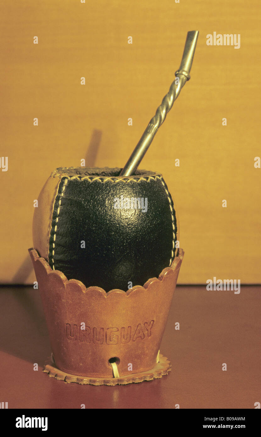 Mate Gourds from Uruguay Stock Photo