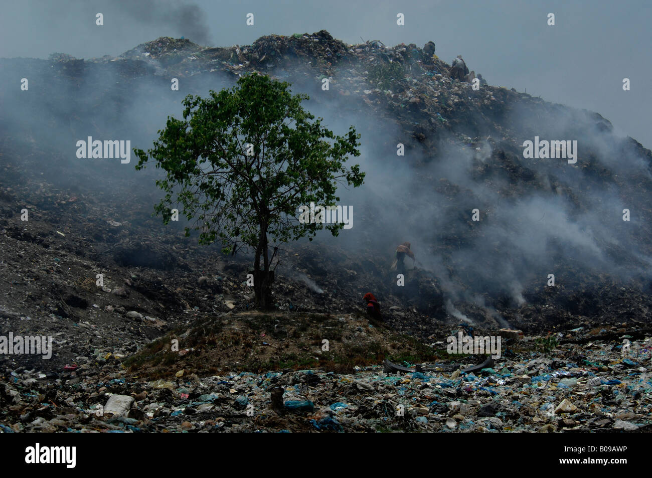 stung meanchey rubbish dump, phnom penh cambodia Stock Photo