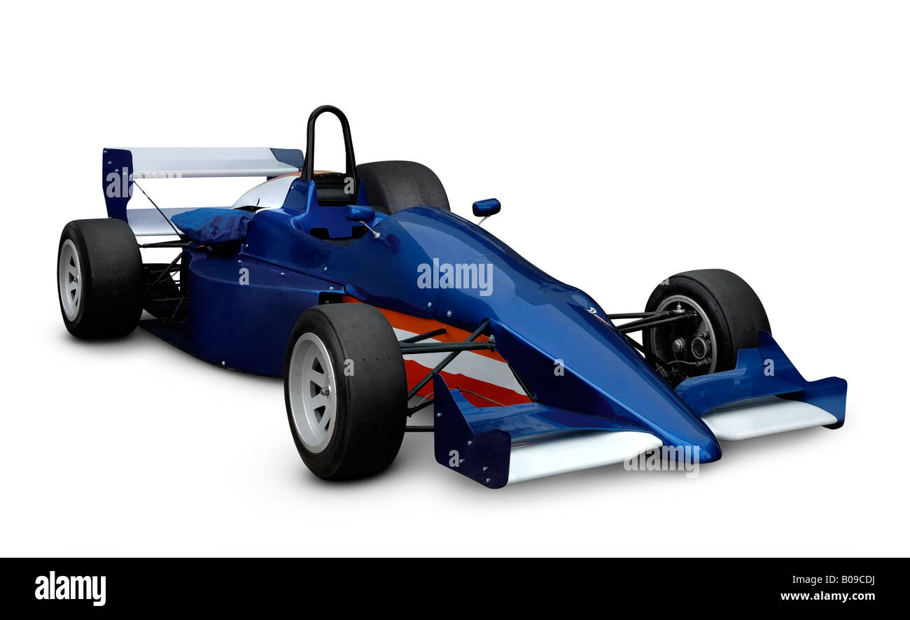 F1 race cars blue hi-res stock photography and images - Alamy