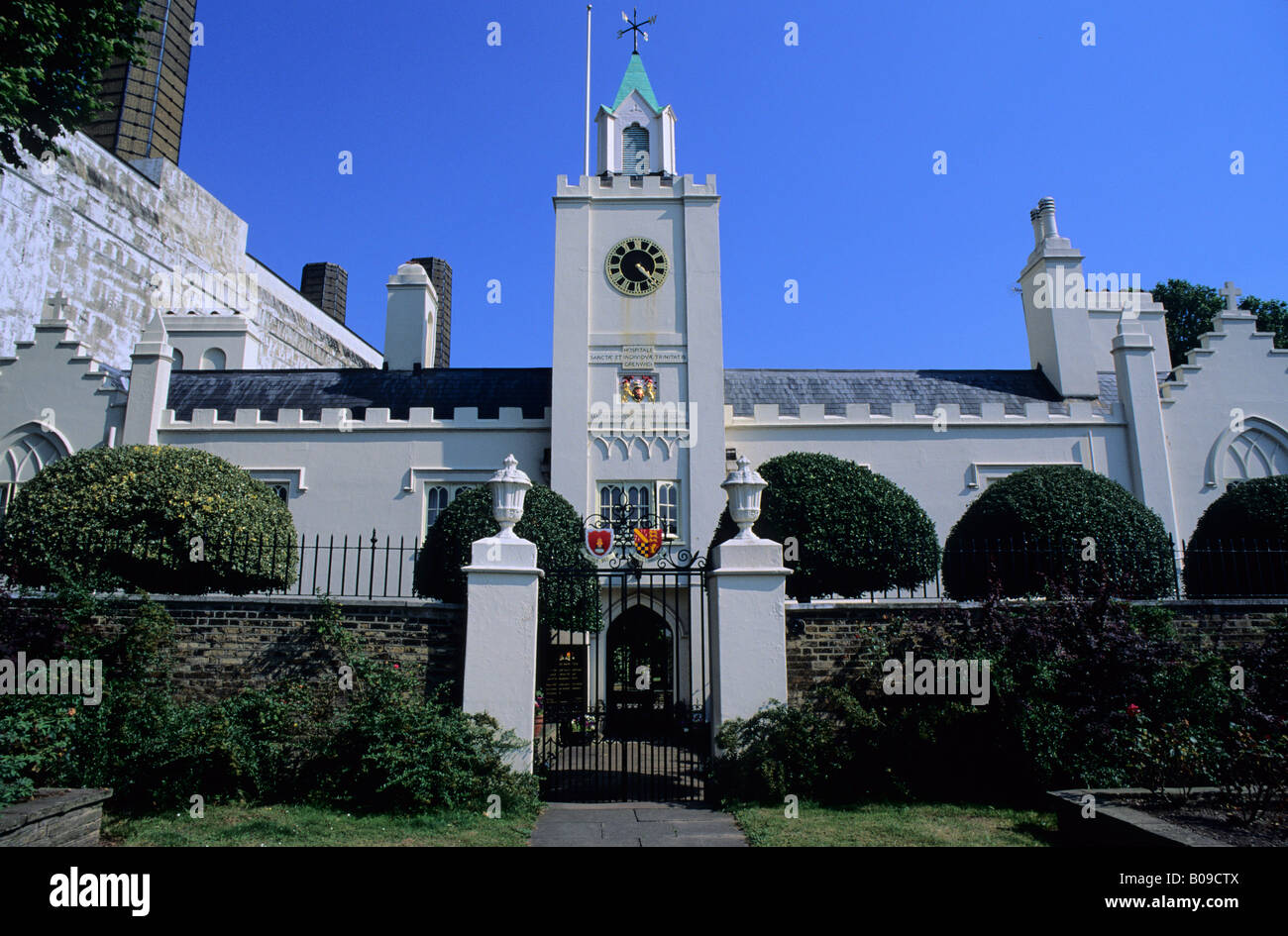 Trinity Hospital, Greenwich, London, England, UK Stock Photo