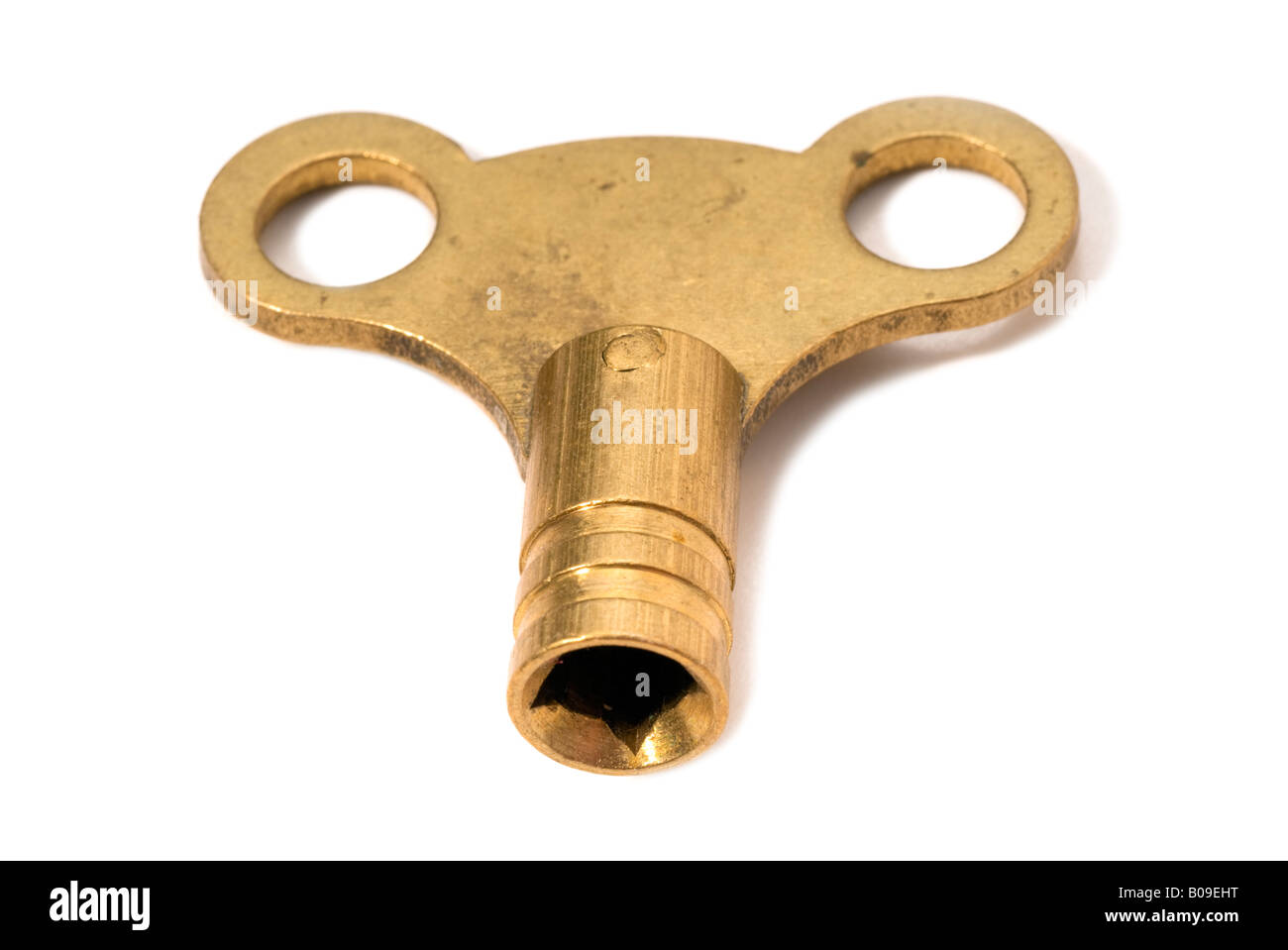 Brass radiator key Stock Photo Alamy