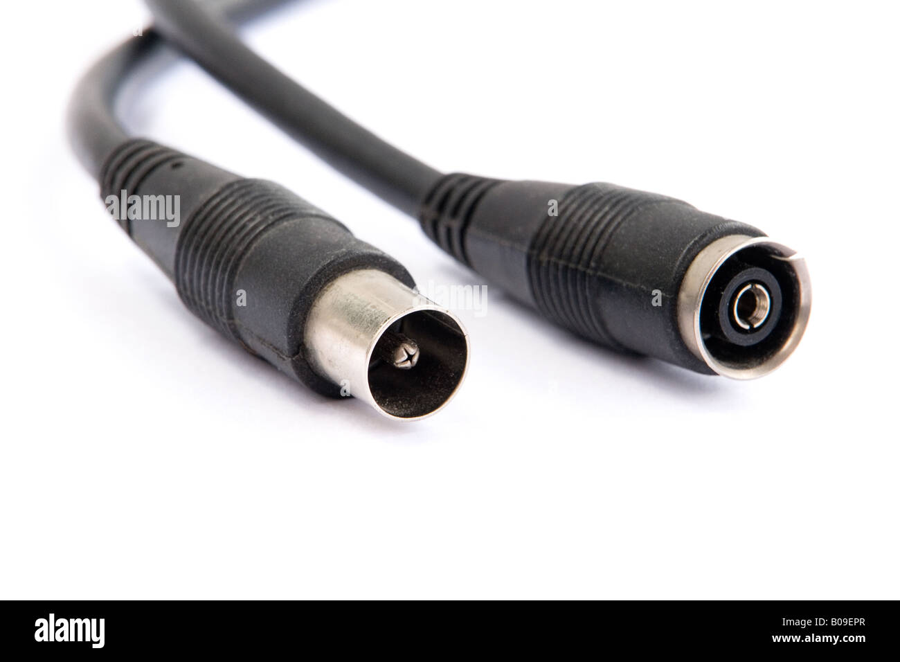 Coax antenna cable Stock Photo Alamy