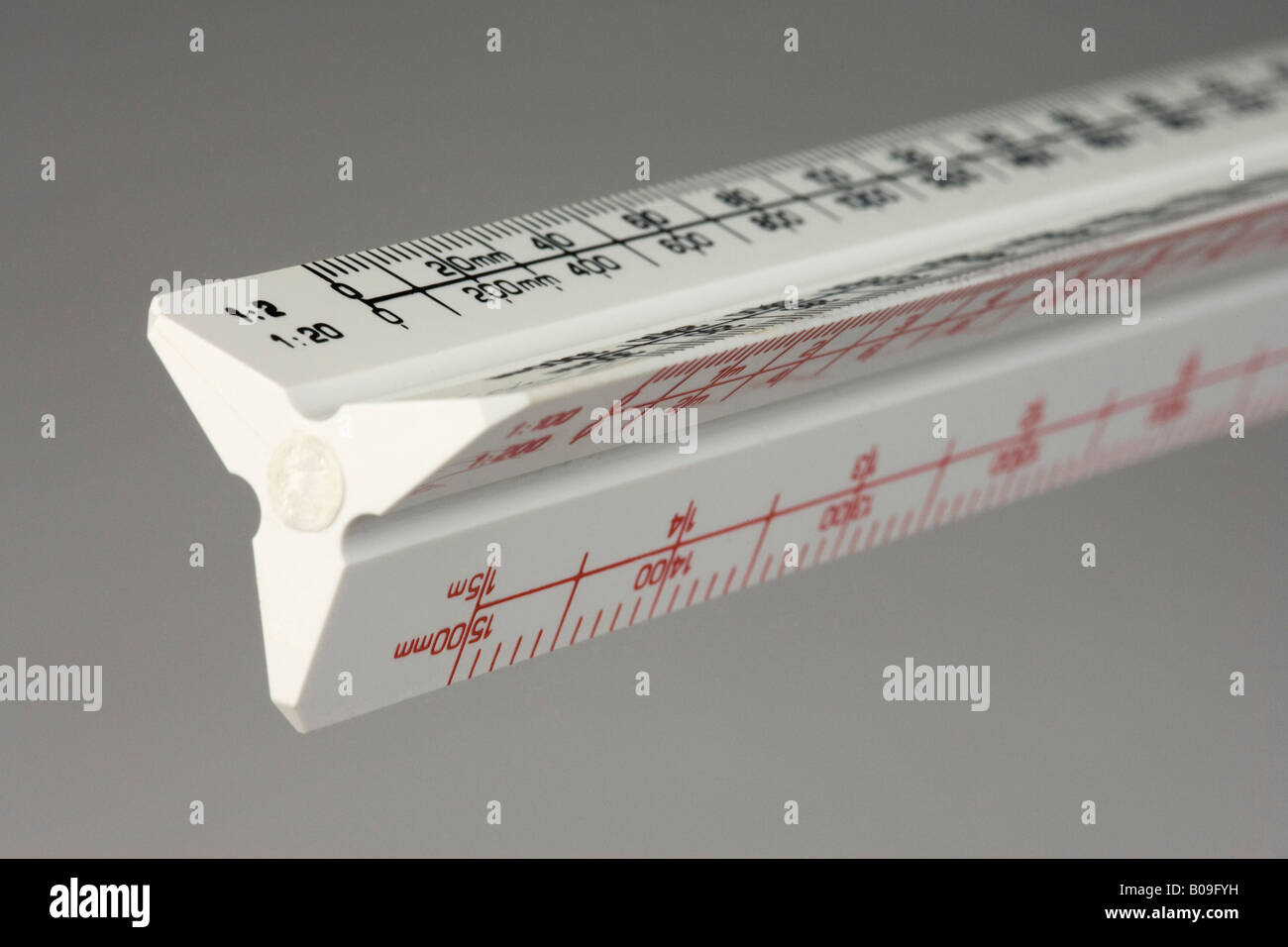 scale rule Stock Photo