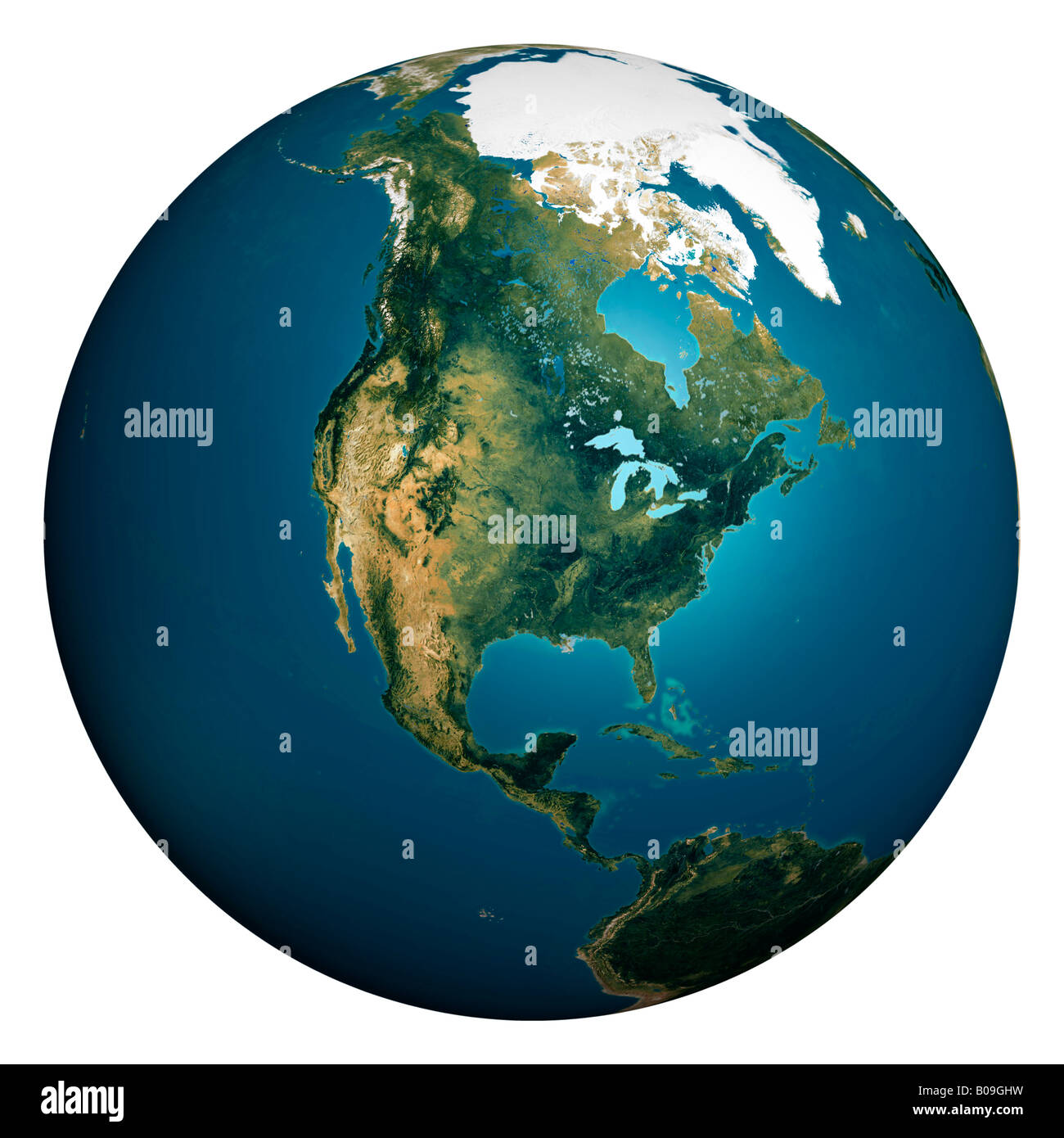 North america earth globe Cut Out Stock Images & Pictures Alamy