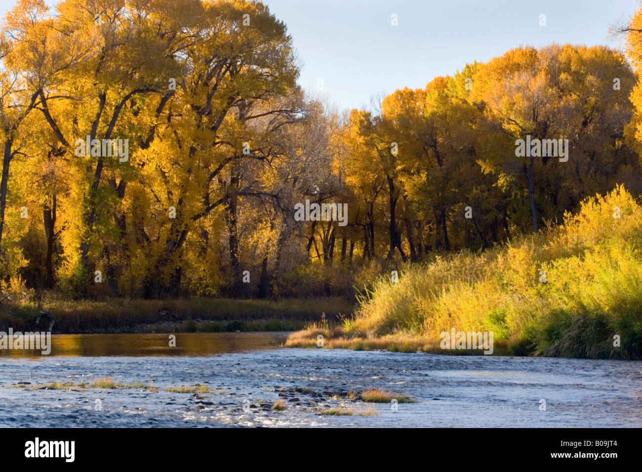 North Platte River, Wyoming Stock Photo Alamy