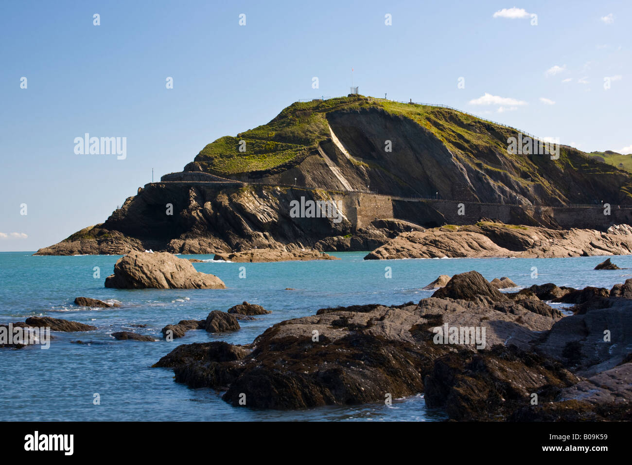 Capstone Hill as seen from the Ladies beach at the Tunnels Beaches